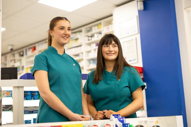 pharmacy counter assistants